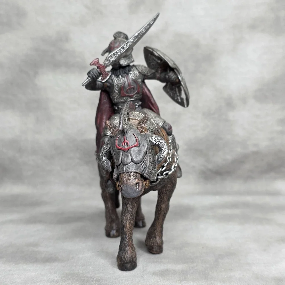 Schleich Zahor Knight w/Armored War Horse Figures World of History Knights